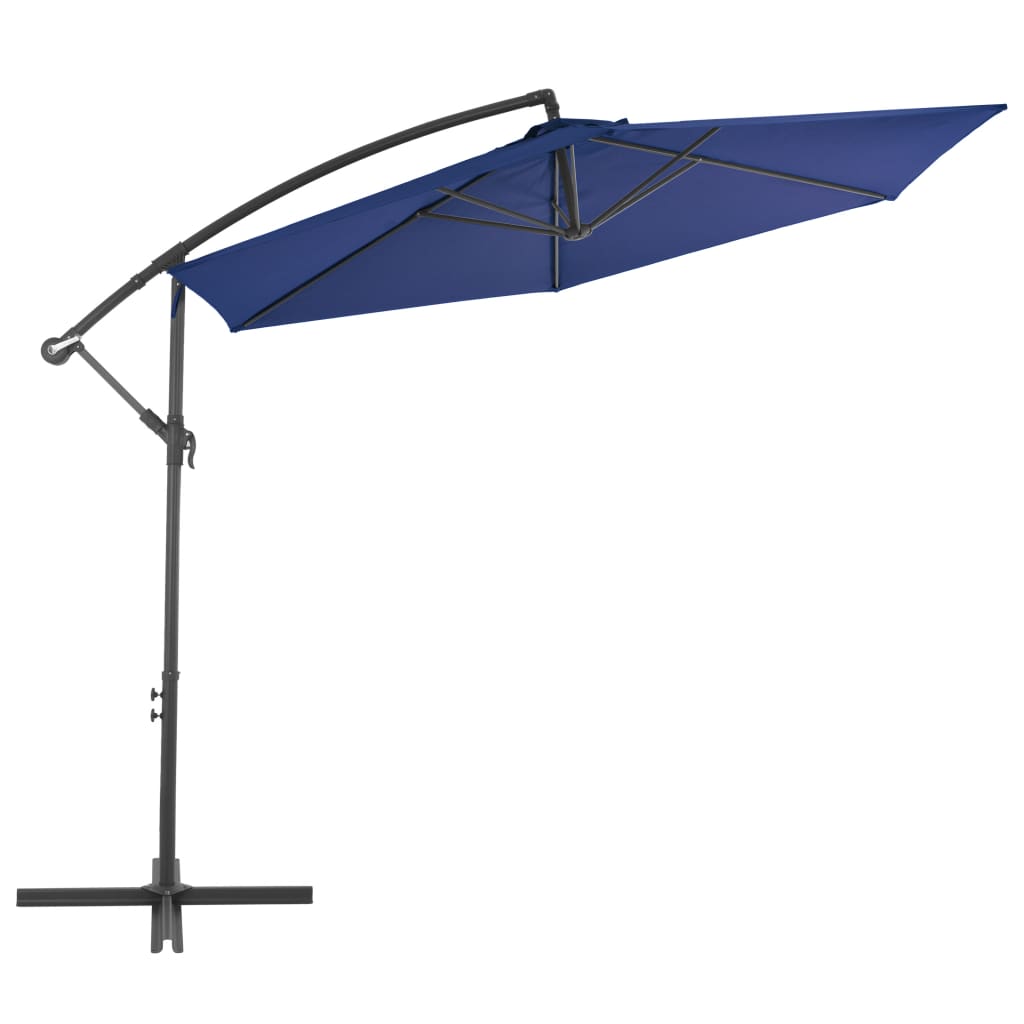 Umbrella with Aluminum Mast 300 cm Blue