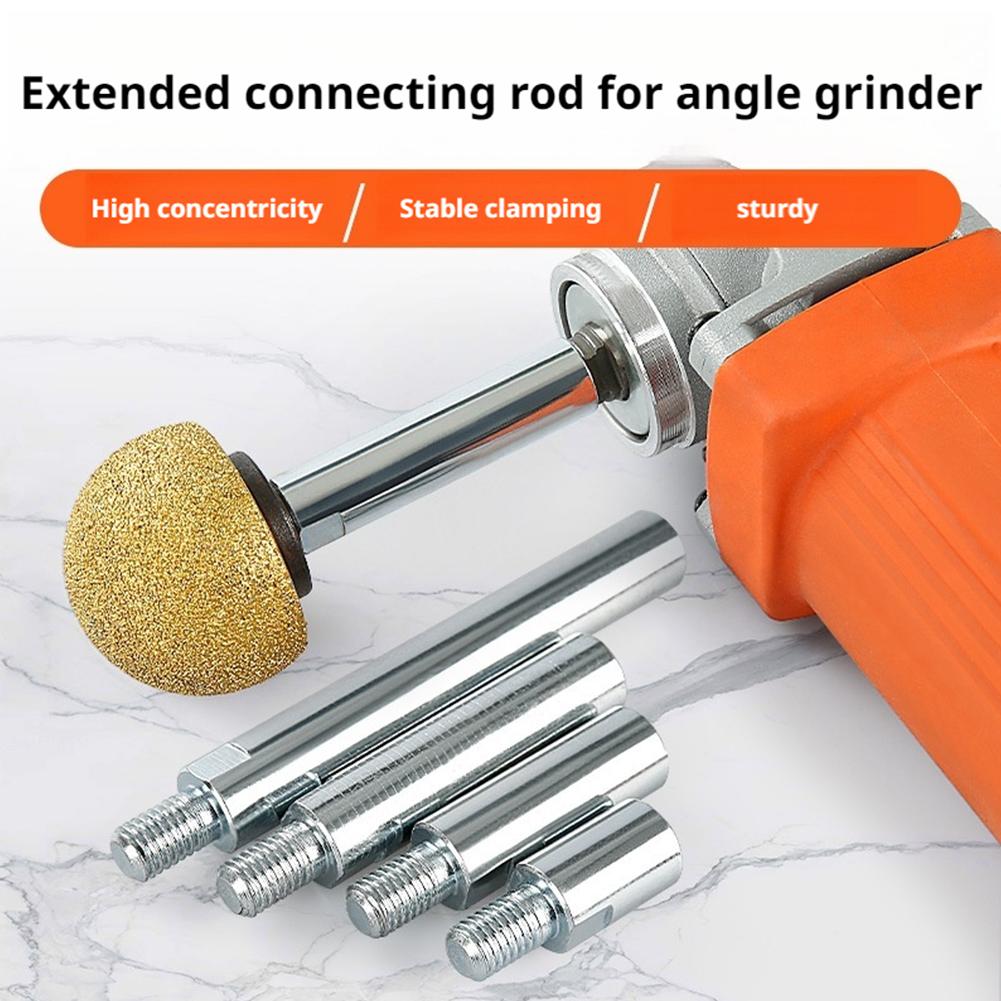 Angle Grinder Extension Connecting Rod Hand Grinder Modification Accessory Screw Shaft Polish And Polish the Tool for Projects