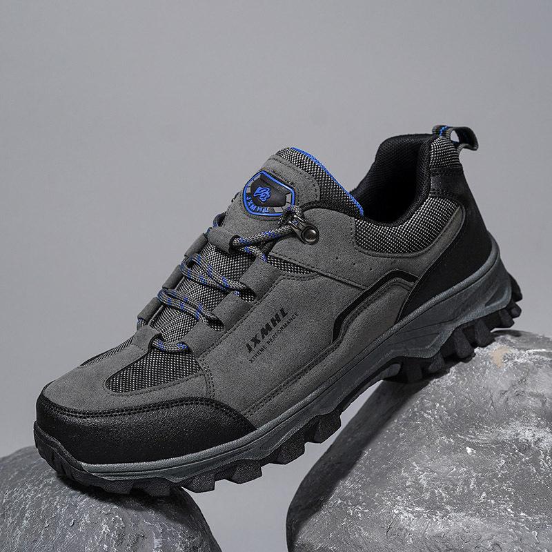 

Зимние уличные нескользящие и износостойкие альпинистские ботинки водонепроницаемые треккинговые ботинки мягкие спортивные и повседневные ботинки 36 серый