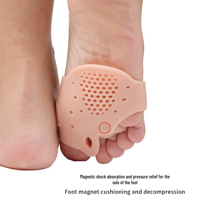 Magnetic Shock-Absorbing Silicone Toe Separator for Hallux Valgus Correction