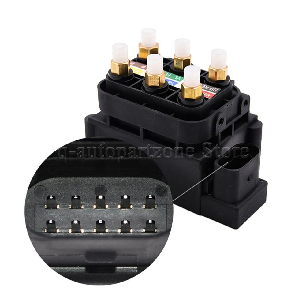 Voor Mercedes-Benz W164 W166 W221 W251 Luchtvering Solenoïdeklepblok A2123200358 1663200204 A251320005 2123200358