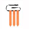 PVC American Football Waist Flag with Storage Bag Football Belt New Youth Football Waist Belt
