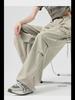 Women's High-Waist Velvet-Lined Wide-Leg Climbing Pants - Autumn/Winter 2025 American Style