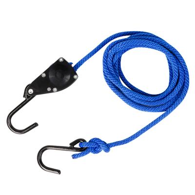 Lifting Rope with Hook Lifting Hook 6 Mm (1/4") X 2.4 M Vorstahl