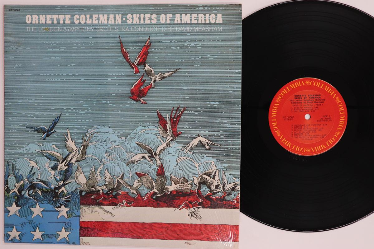 Виниловая пластинка ORNETTE COLEMAN Skies Of America KC31562 COLUMBIA 1972 США Джаз Б/у