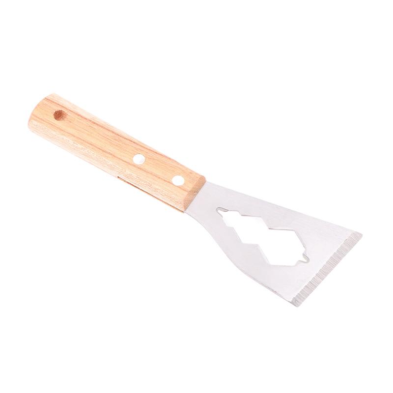 Dust Scraper Putty Knife Wall Covering Tool Decoration Multifunctional Shovel Putty Knife With Wooden Handle
