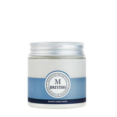 Dandy Hard Paste 100g / Hair Wax Beauty Salon Wax Men's Wax, British M Dandy Hard Paste 100g, 1 Piece