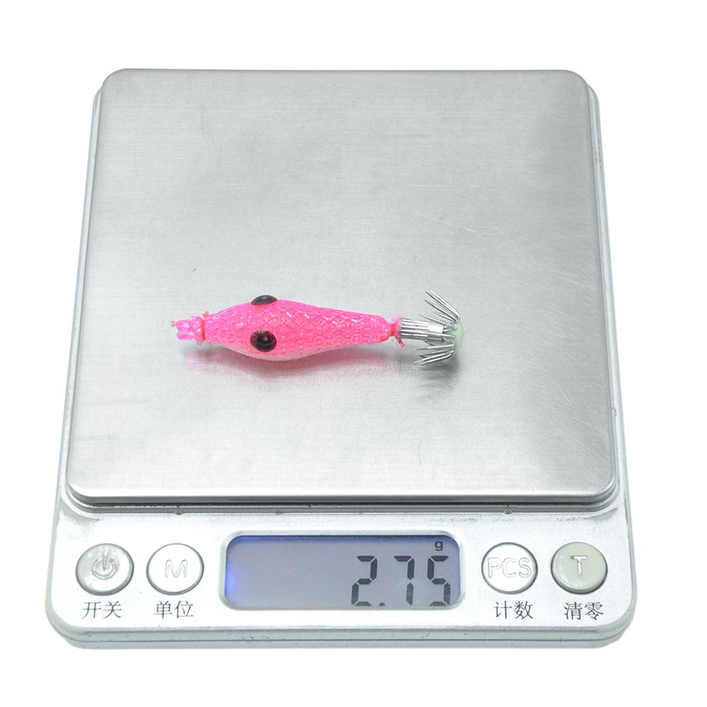 7 Pcs Squid Hook Lure Hook Fishing Tackles Simulation Luminous Fishing Bait Fluorescent Fishing Lures Fishing Lures for Fishing
