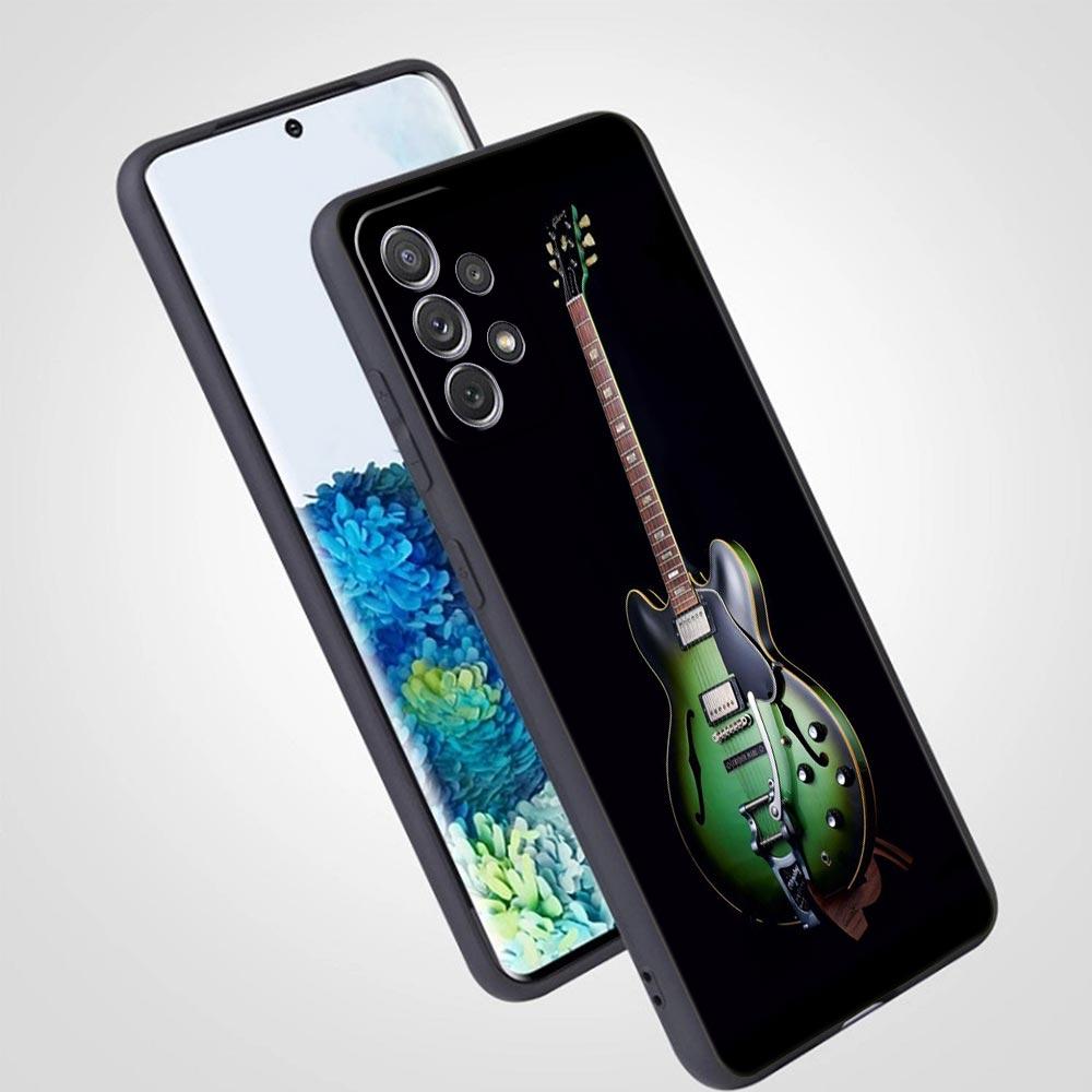 Guitar Music Art Phone Case For Samsung Galaxy A17 A07 A55 A35 A25 A15 A05 A33 5G A31 A23 A21s A13 A41 A73 A53 A51 A71 A03 Cover
