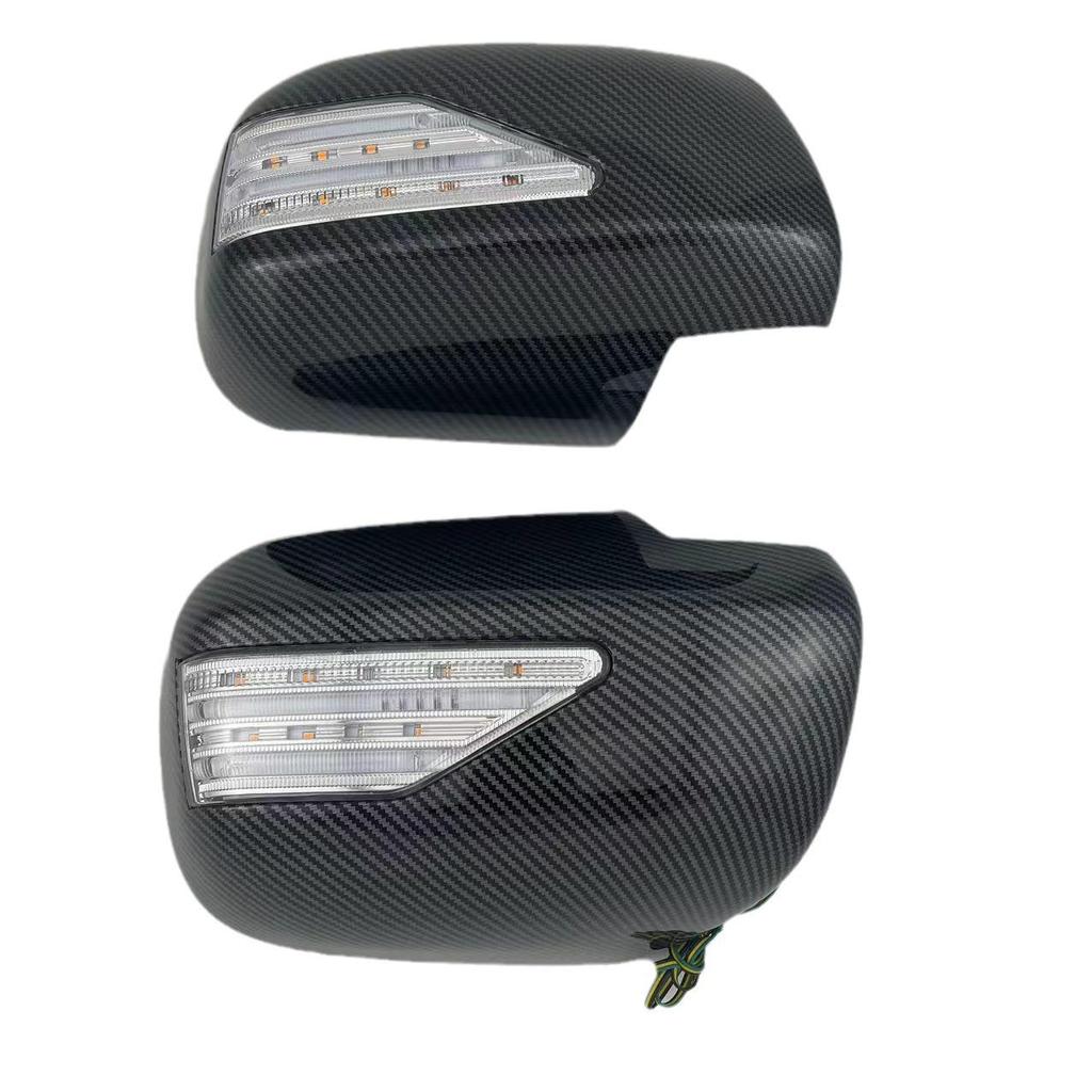 Rearview Mirror Cover with Lights for 2012-2015 Toyota Hilux Vigo