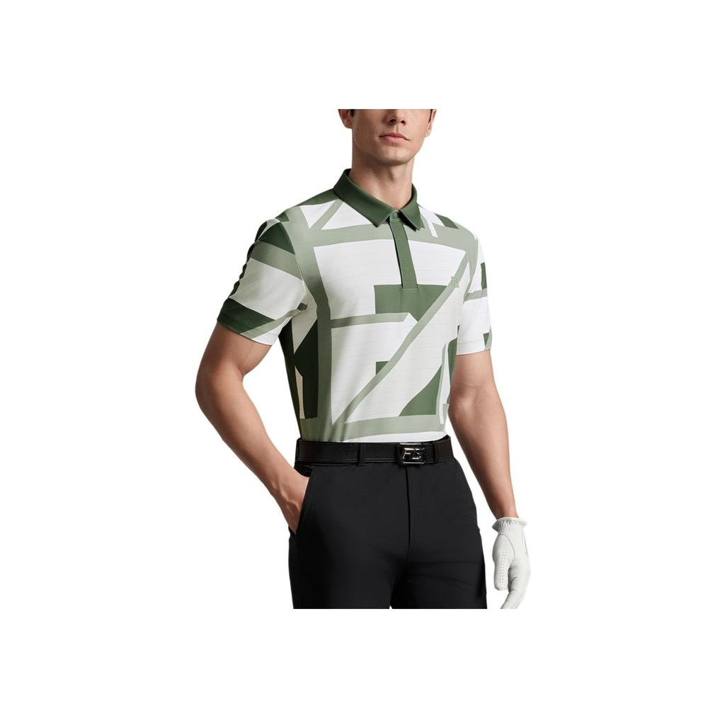 FILA Golf Elite Fashion Knitted Short Sleeve Polo Shirt Men tops A11M535105F-ZB