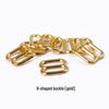 Underwear Adjustable Metal Buckle Bra Ring for DIY Clothing Accessories
