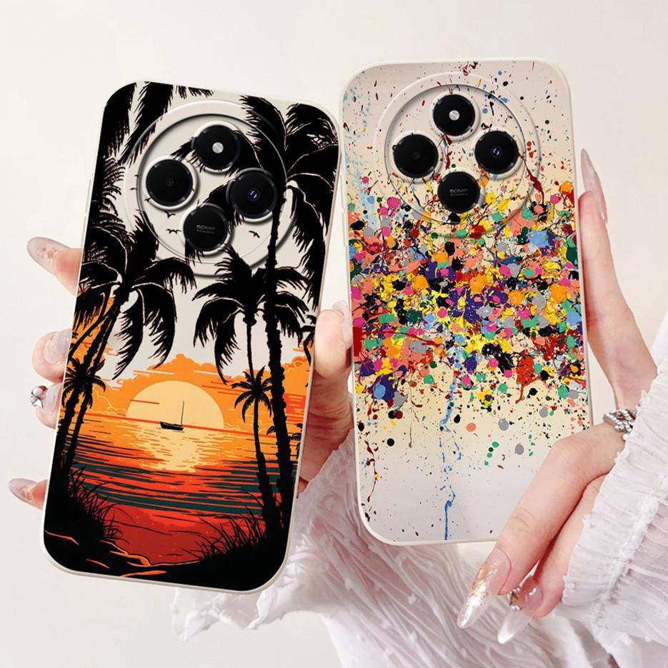 For Xiaomi Redmi 14C Case PocoC75 Cute Panda Cartoon Cover Soft TPU Phone Case For Xiaomi Poco C75 C 75 Redmi14C Back Cover Bags