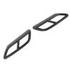 2PCS Exhaust Muffler Tail Pipe Cover Left Right Decorative Tail Throat Frame for A3 8Y 2021 Onwards Carbon Fiber