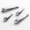 Orvion 4 Pcs Professional Stainless Steel Toenail Clipper and Fingernails by QLL - Swing Out Nail Cleaner/File - Sharpest Stainless Steel Clipper - Wi