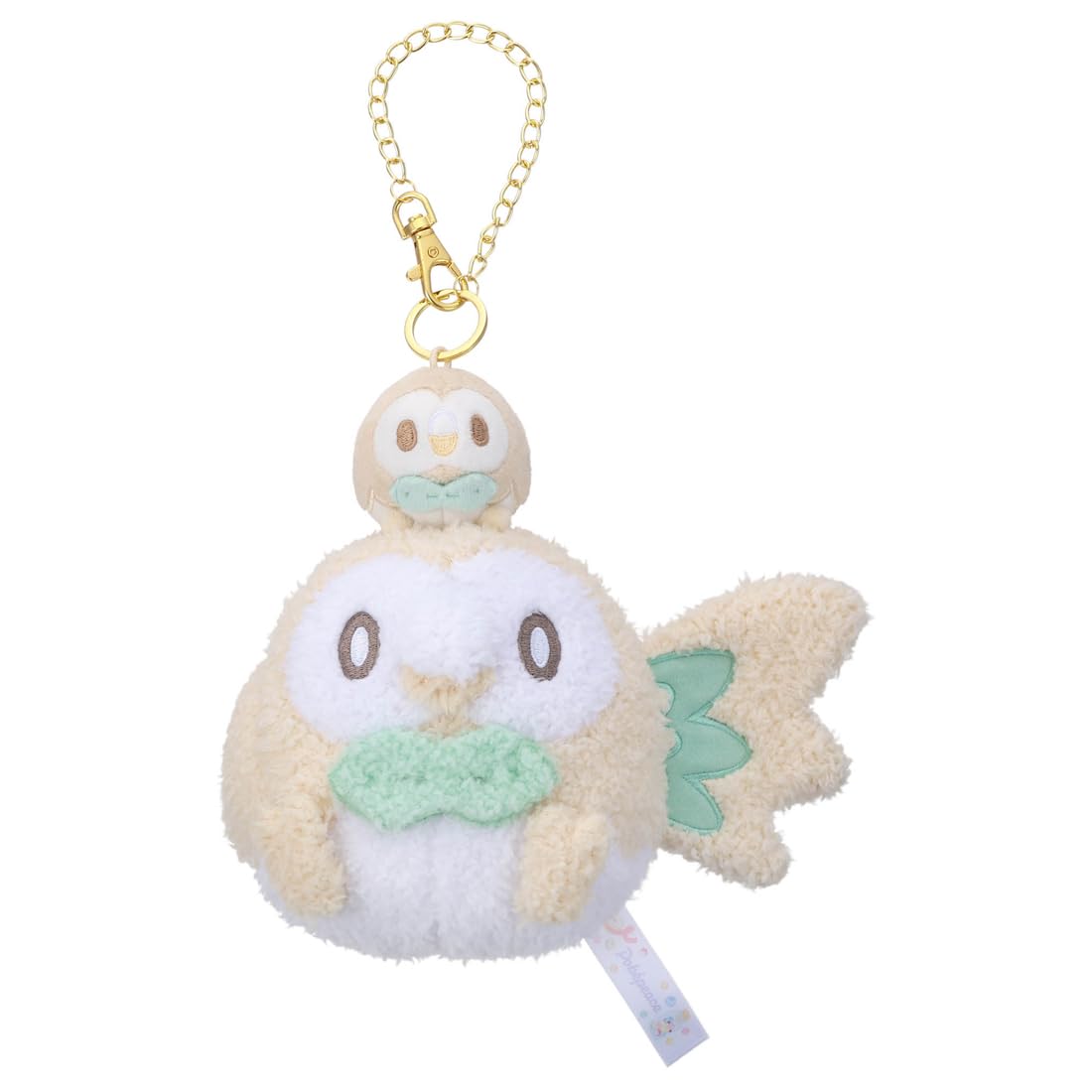Takara Tomy Arts PokePeace Plush Mascot Plush Toy Together Rowlet 18cm - Ver. (approx. wide)