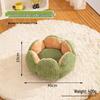 Cactus Petal Shape Pet Nest - Large, Soft, and Warm Sleeping Mat for Cats and Dogs