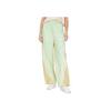 Adidas X Stella McCartney Elastic Color Block Woven Casual Pants Women Bottoms Green JI5134