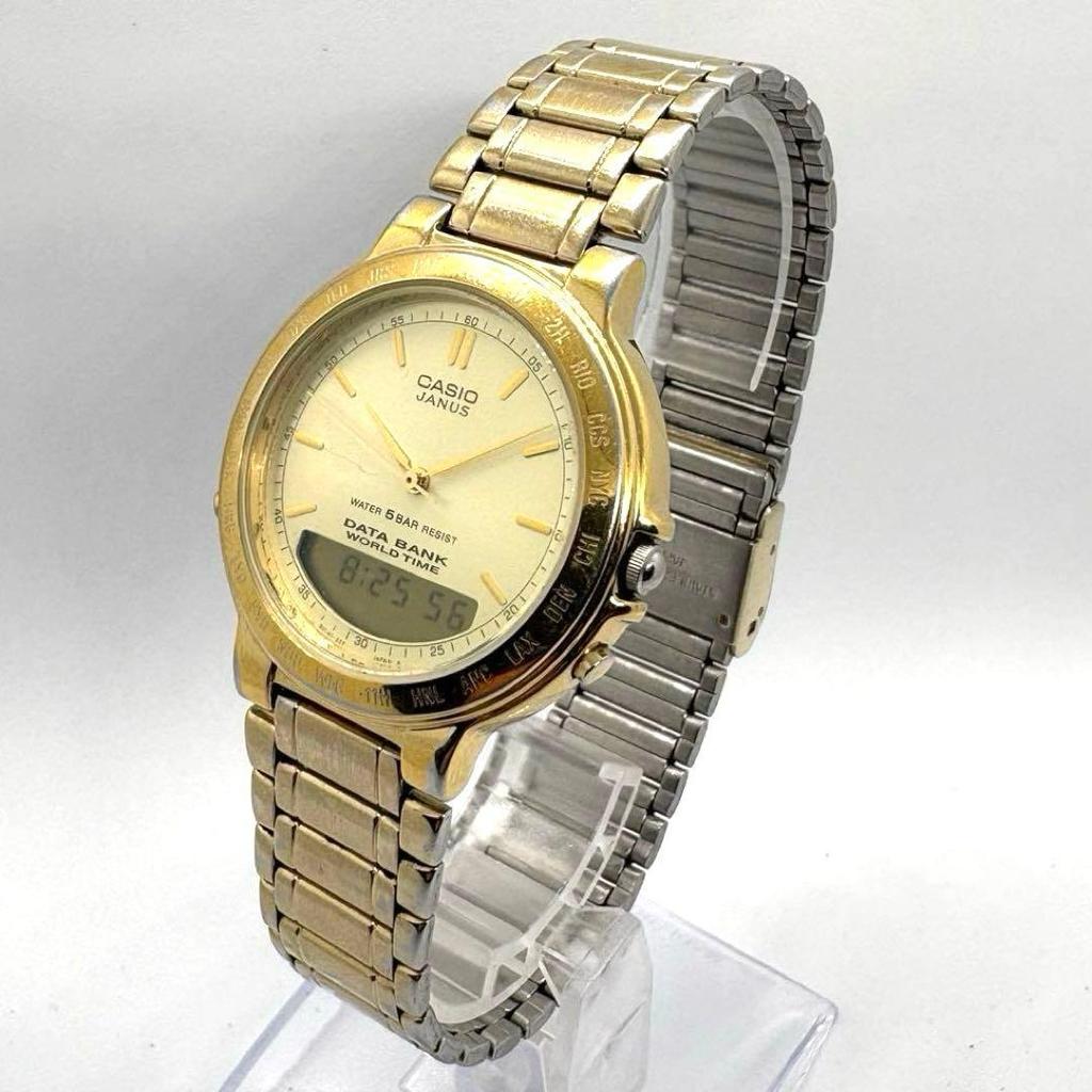 Used Operation CASIO JANUS DATA BANK AB-110 80 Retro Rare