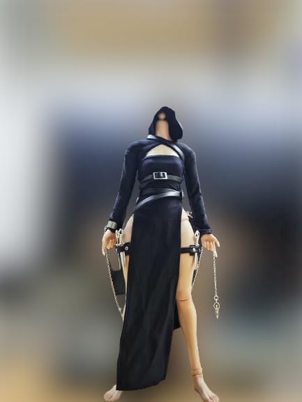 Плащ убийцы 1/6 с аксессуарами и реквизитом (Кузов, голова и обувь не включены)