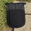 Backpack-Mounted Shoe Carrier Convenient to Carry Attach-on Footwear Pouch with