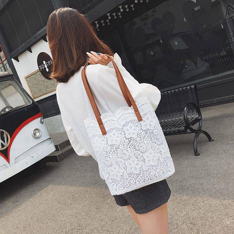 Women Messenger Bag Single Strap Shoulder Bag Lady Lace Crossbody Bags Lady Handbag