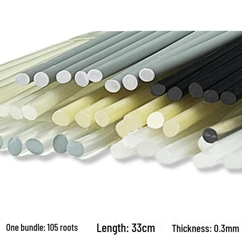 Transparent Plastic Welding Rod for Car Bumper Repair - Suitable for PP, PE, ABS, PU, TPO, PC Materials