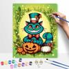 Disney Cheshire Cat Oil Paint Hand Painting Art Kit. Home Decor Gift