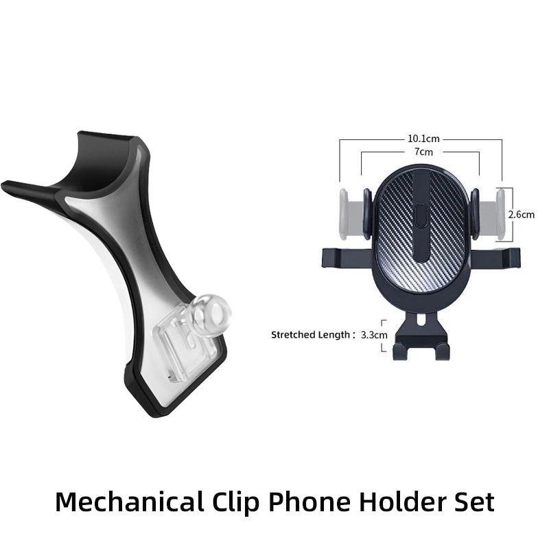 Mobile Phone Holder For Mercedes-Benz C Class 2017 GLC 2015 2016-2019 2020 2025 Charging Phone Mount Car MagSafe Accessories