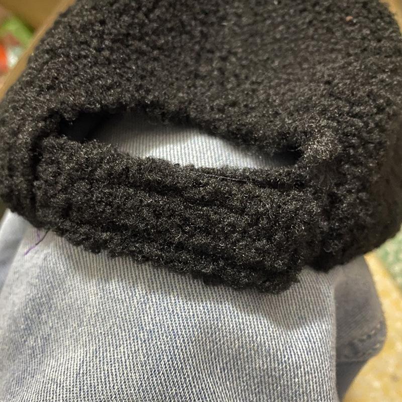 Plush Baseball Cap Ins Niche Women's Autumn and Winter Korean Style Versatile Casual Letters Big Head Circumference Baseball Hat