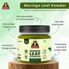 Nairuti Vyutpadan Moringa Leaf Powder 200g X 3 | 100% Pure Sahjan Superfood — Immunity, Iron & Calcium Rich • Preservative-Free • Farm-Sourced