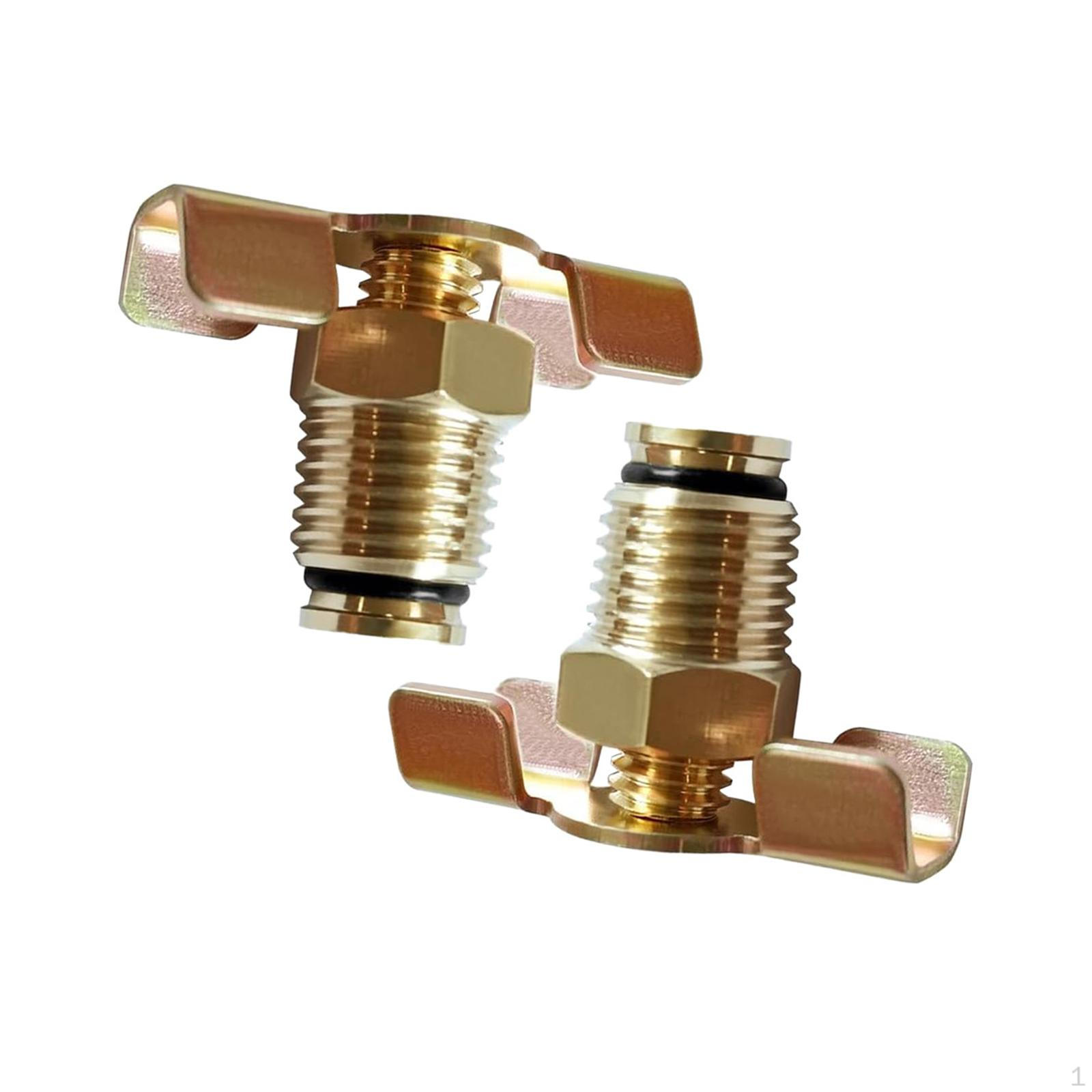 

2Pcs Drain Valve for Air Compressor Tank Replacement Easy to Install Household