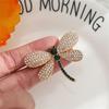 Adorable Dragonfly Brooch Pin Insect Hairpin Autumn and Winter Sweater Jacket Accessory