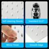Ultra-thin Rainfall Shower Head Silver Stainless Steel Square Rain Shower 8/10/12 Inches Head Pressurized Big Shower Head