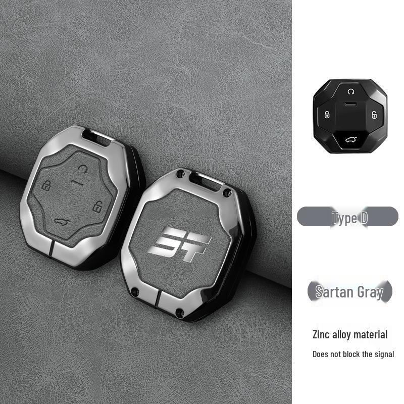 2024 Jetour Traveler Key Case Metal Shell for Shan Hai T2/Dasheng