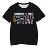 Magliette Divertenti Cartone Animato Gioco Alphabet Lore Stampa 3D Streetwear Ragazzi Ragazze Moda Casual Maglietta Oversize Bambini Ragazzo Ragazza T-shirt Top