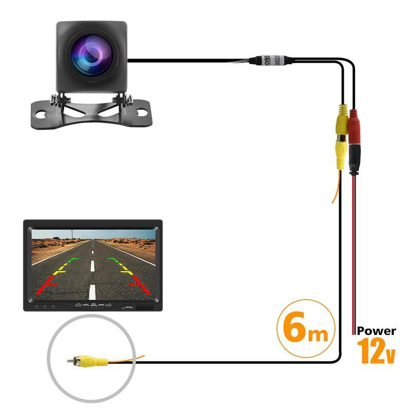 AHD Rear View Camera Car Back Reverse Camera  IP 68 Waterproof Night Vision Parking Assistance Cameras