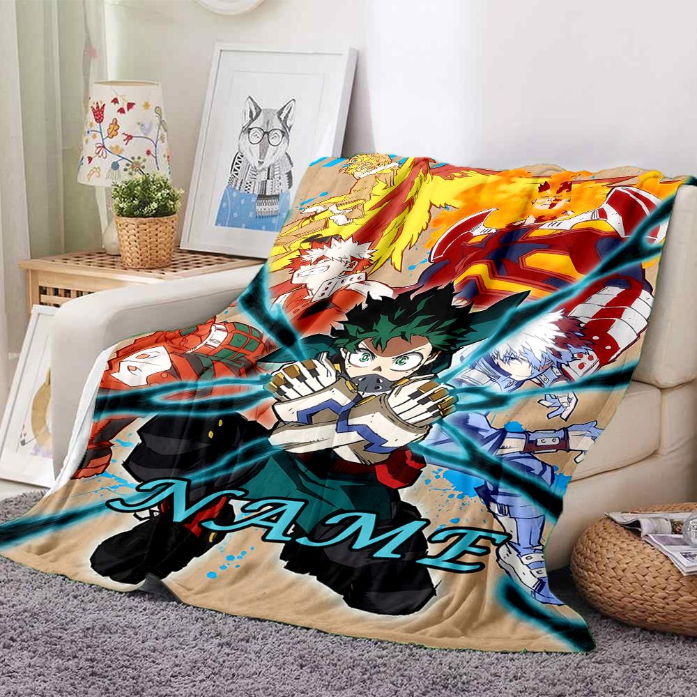Custom 1pc Heroic Adventure Unleashed Blanket, Soft And Comfortable Blanket, Casual Warm, Camping Travel Blanket, Birthday Gift Q912111