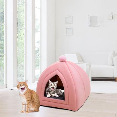 Hundehütte für Hunde – weiches und warmes Schlafbett für den Innenbereich