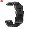 Cinturino in Silicone da 26mm 22mm Per Garmin Fenix 8 E 7 7X Pro 5 5X Plus 6 6X Pro Epix Gen 2 Cinturino Tactix 8 7/Enduro 3 Braccialetto QuickFit
