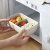 Microwave Safe Wheat Straw Lunch Box for Kids BPA Free Reusable Bento Box for School Work or Picnic Use