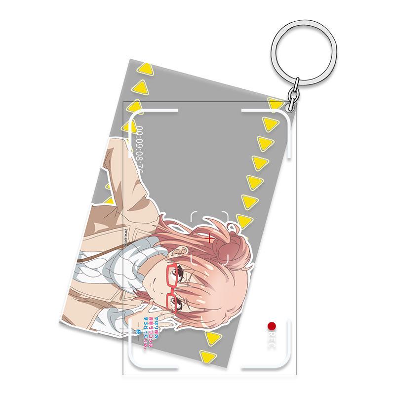 

My Youth Romantic Comedy: Transparent Photo Card Anime Merchandise 13x8.3cm