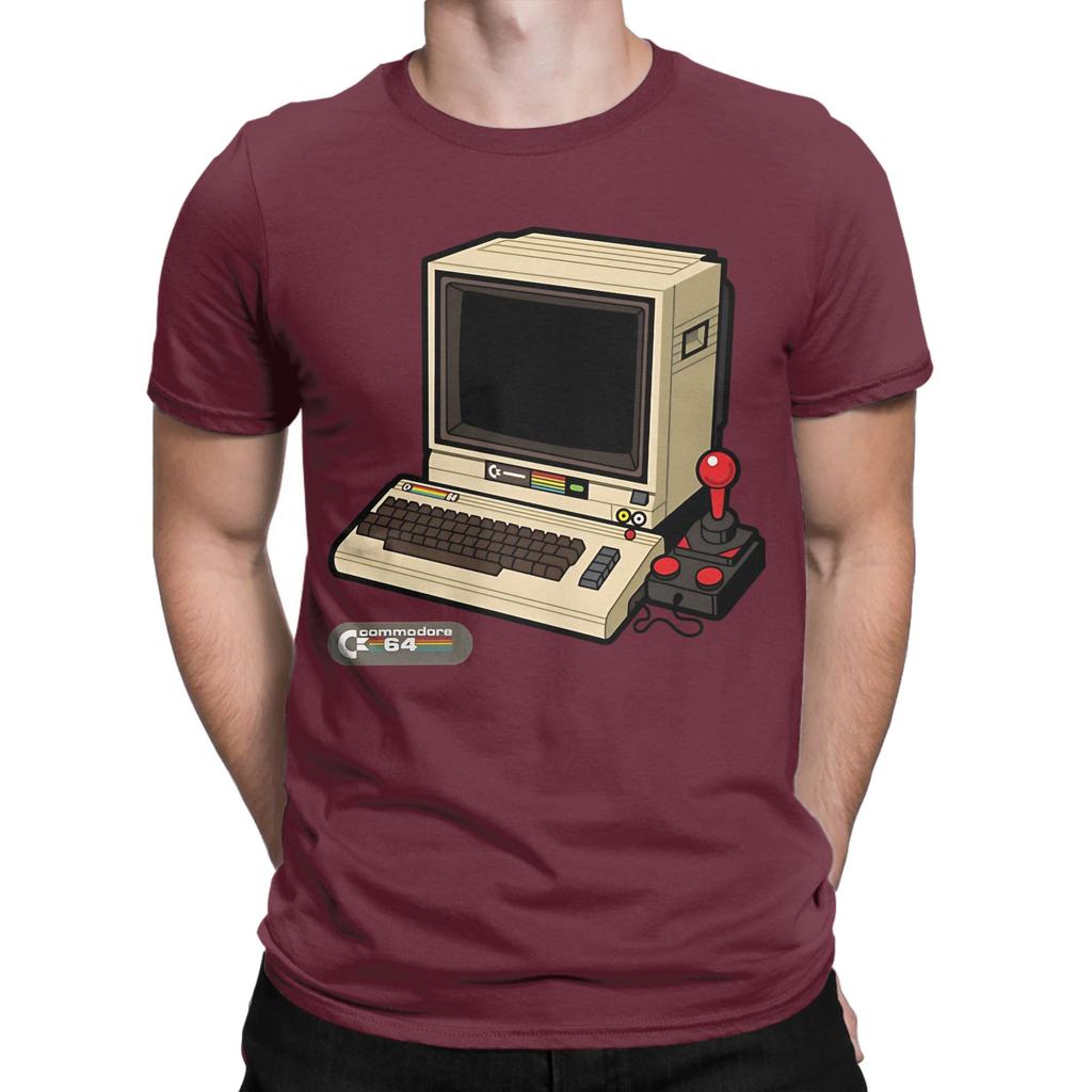 Computer Classic Funny 100 Cotton Tshirt Commodore Amiga 500 Tees Tops For Unisex