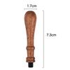 Quality Wood Handle Wax Seal Stamp Accessories Portable Mini Diy Seal Tool Retro Pearwood Walnut Handles Post Gifts Decorative