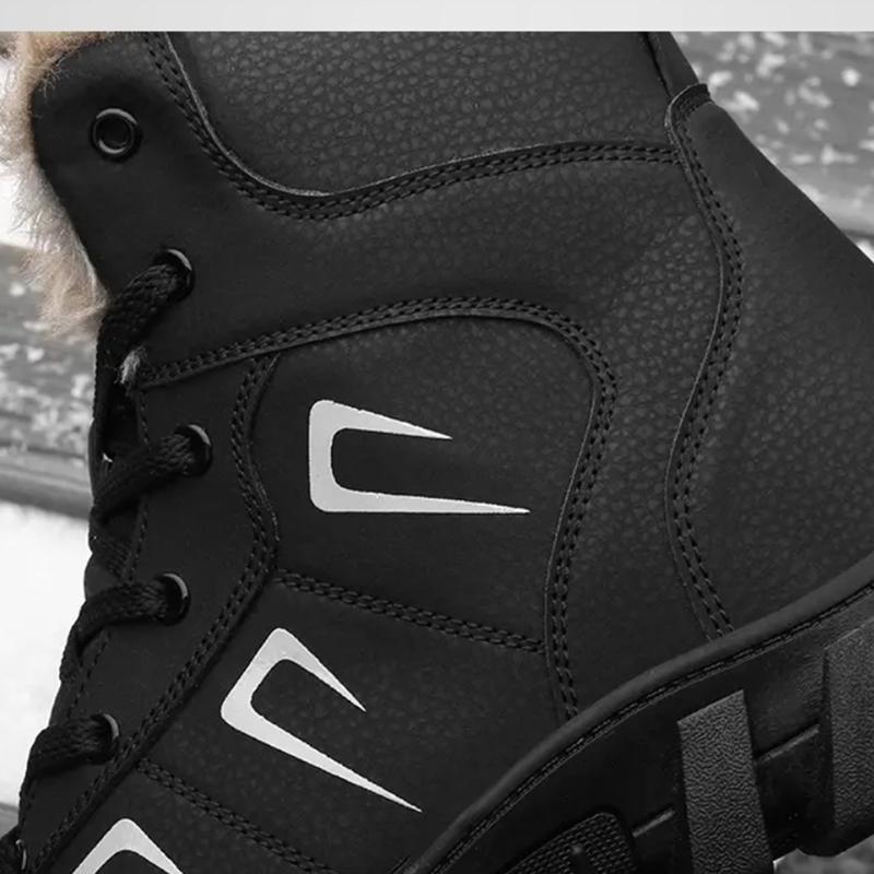 Pánské zimní boty Dámské boty do sněhu Horolezecké boty s kožíškem Vodotěsné Unisex turistické boty pro volný čas