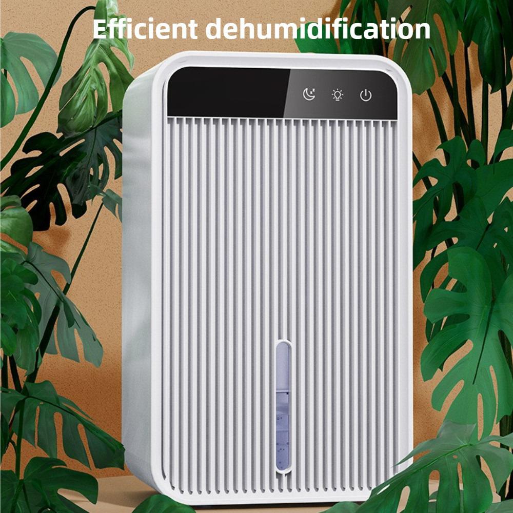 1100ml Household Bedroom Silent Small Moisture Absorber Indoor Mini Moisture-proof Air Dryer Large Water Tank Dehumidifier