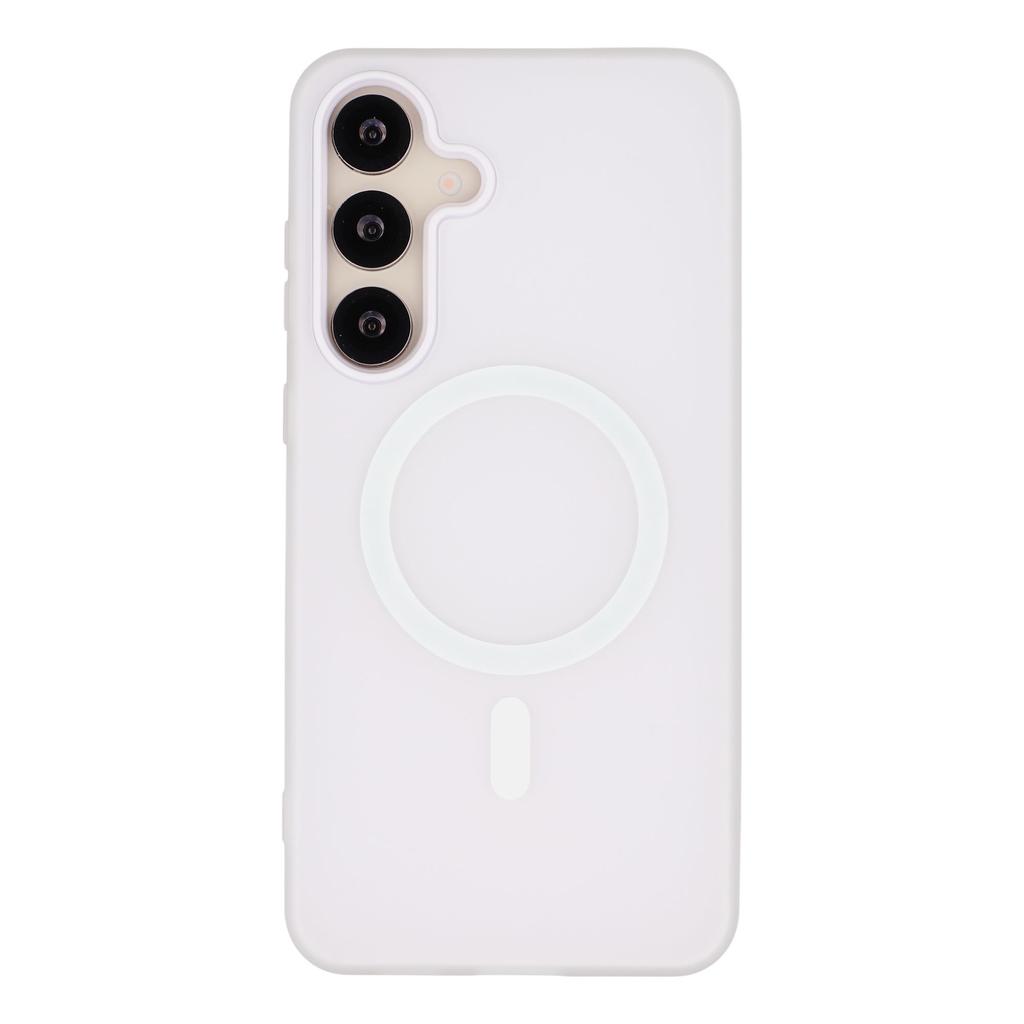 For Samsung Galaxy S25 FE Magnetic Case PC + TPU Frosted Phone Cover