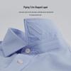 Shanshan Men's 100% Cotton Non-Iron Long-Sleeve Business Casual Shirt