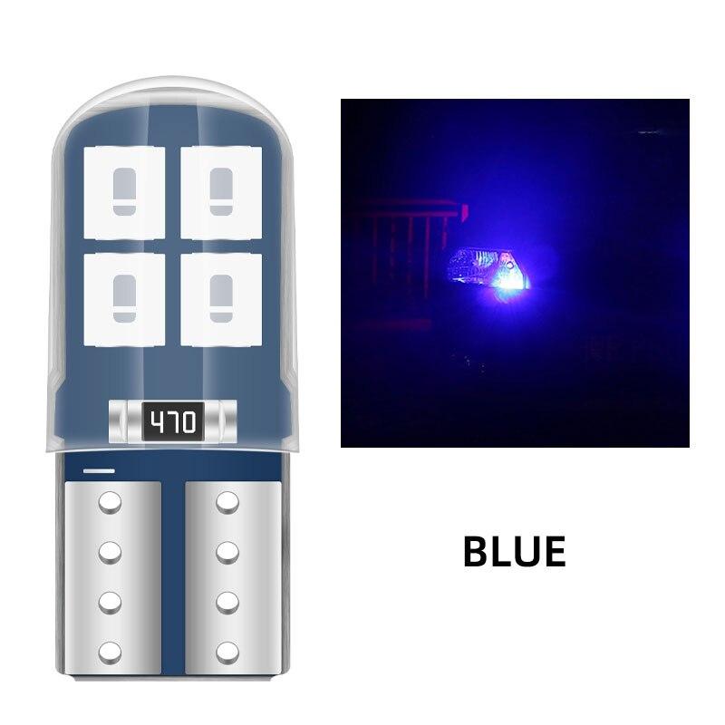 10x 3030 8SMD W5W T10 LED Bulbs 168 194 Led NoError Car Interior License Plate Dome Reading Light