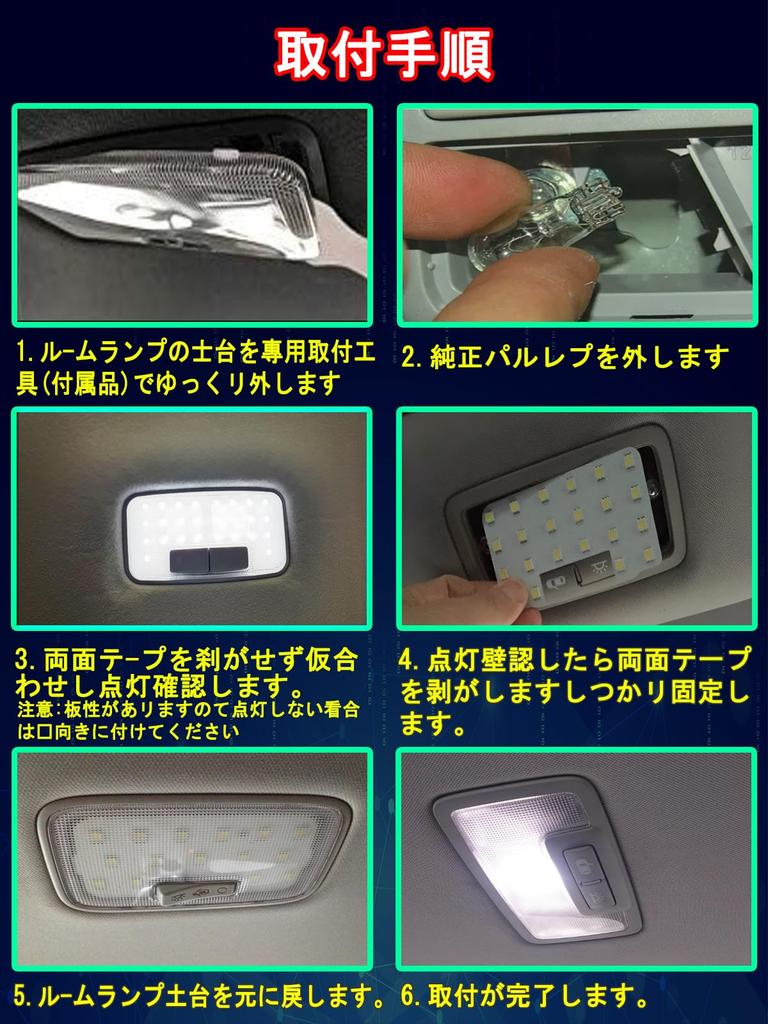 LED Room Lamp for New RAV4 50 Series Interior Light